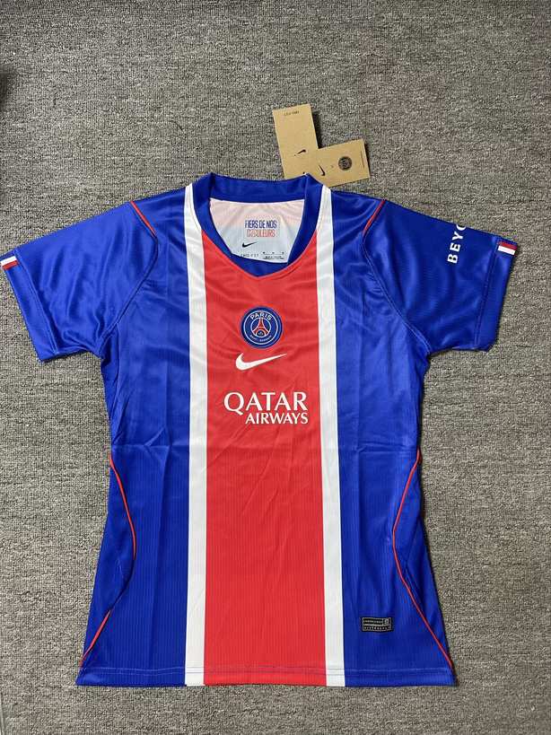 26 27 PSG Paris Home Women's S-XXL 26 27 巴黎 主场 女子 S-XXL