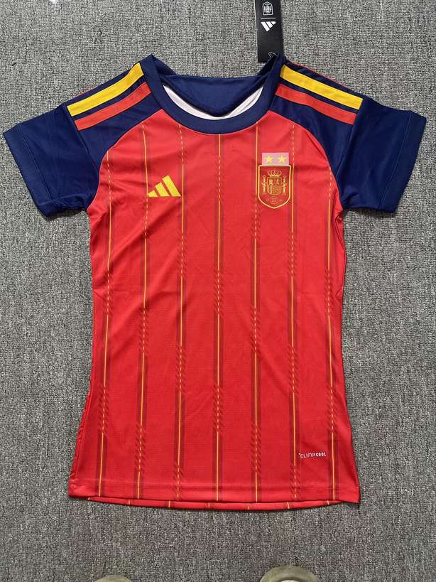 26 27 Spain home women two stars S-XXL 26 27 西班牙 主场 女子 两星 S-XXL
